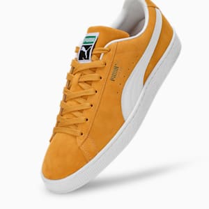 Suede Classic Sneakers, Amber-PUMA White, extralarge-IND