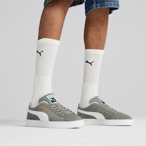 Tenis Suede Classic, Cast Iron-PUMA White, extralarge