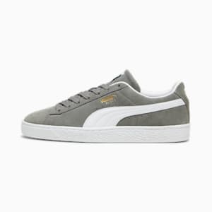 Tenis Suede Classic, Cast Iron-PUMA White, extralarge