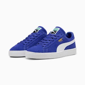 Suede Classic Sneakers, Lapis Lazuli-PUMA White, extralarge