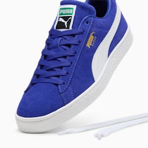 Suede Classic Sneakers, Lapis Lazuli-PUMA White, extralarge