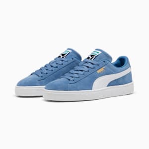 Suede Classic Sneakers, Blue Horizon-PUMA White, extralarge