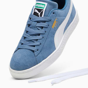 Suede Classic Sneakers, Blue Horizon-PUMA White, extralarge