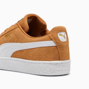 Suede Classic Sneakers, Caramel Latte-PUMA White, extralarge