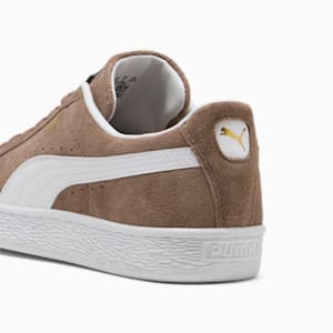 Tenis Suede Classic, Totally Taupe-PUMA White, extralarge