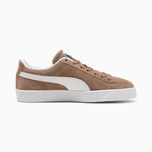 Suede Classic Sneakers, Totally Taupe-PUMA White, extralarge