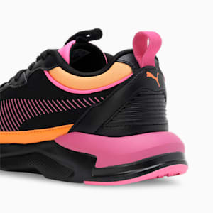 X- Ray Airflex Women's Sneakers, PUMA Black-Clementine-Poison Pink, extralarge-IND
