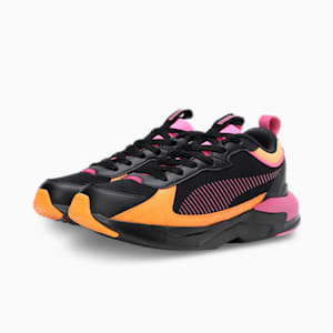 X- Ray Airflex Women's Sneakers, PUMA Black-Clementine-Poison Pink, extralarge-IND