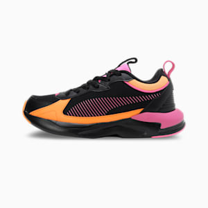 X- Ray Airflex Women's Sneakers, PUMA Black-Clementine-Poison Pink, extralarge-IND