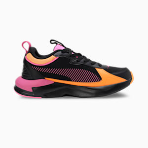 X- Ray Airflex Women's Sneakers, PUMA Black-Clementine-Poison Pink, extralarge-IND