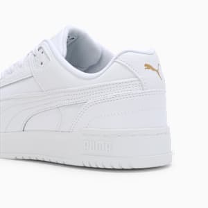 Court Shatter Low Sneakers, PUMA White-PUMA White-Puma Team Gold, extralarge-IND