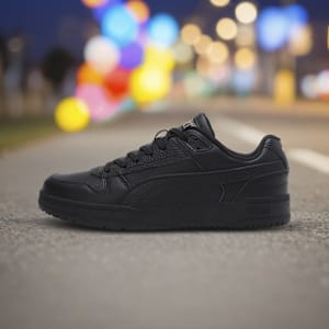 Court Shatter Low Sneakers, PUMA Black, extralarge-IND