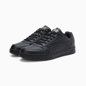 PUMA Court Shatter Low Unisex Sneakers, PUMA Black, extralarge-IND