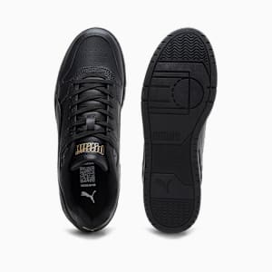 PUMA Court Shatter Low Unisex Sneakers, PUMA Black, extralarge-IND