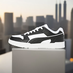 Court Shatter Low Sneakers, PUMA Black-PUMA White, extralarge-IND