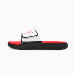 Softride Men's Slides, PUMA Black-PUMA Red-PUMA White, extralarge-IND