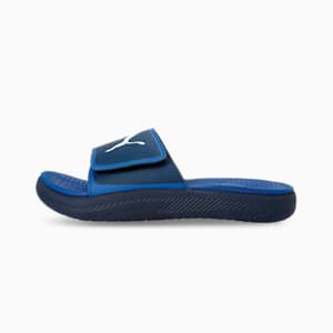 Softride Men's Slides, Persian Blue-Clyde Royal-PUMA White, extralarge-IND