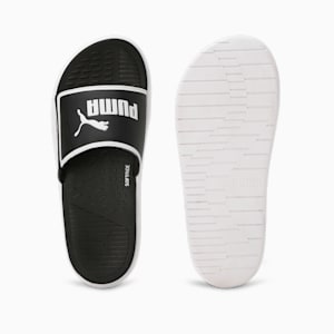 Softride Men's Slides, PUMA Black-PUMA White, extralarge-IND