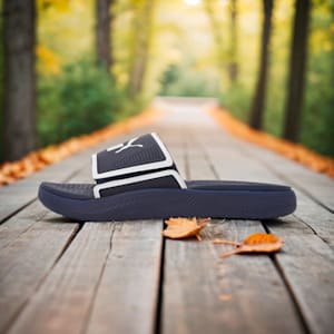 Softride Men's Slides, PUMA Navy-PUMA White, extralarge-IND
