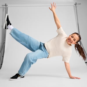Sneakers Enfant et Adolescent Suede Classic, PUMA Black-PUMA White, extralarge