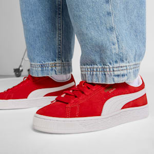 Tenis juvenil Suede Classic, For All Time Red-PUMA White, extralarge