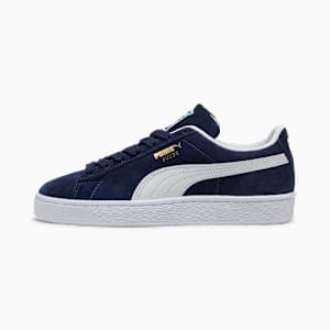 Tenis juvenil Suede Classic, PUMA Navy-PUMA White, extralarge
