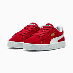 Tenis para niños Suede Classic, For All Time Red-PUMA White, extralarge