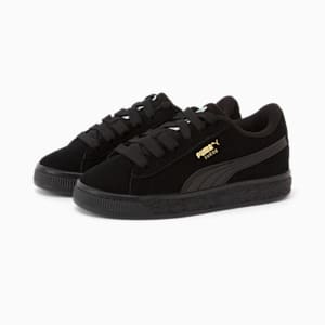 Suede Classic Little Kids' Sneakers, PUMA Black-PUMA Black, extralarge