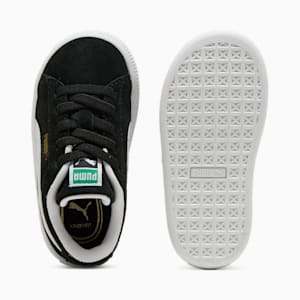 Tenis de gamuza Classic para infantes, PUMA Black-PUMA White, extralarge