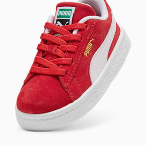 Tenis de gamuza Classic para infantes, For All Time Red-PUMA White, extralarge