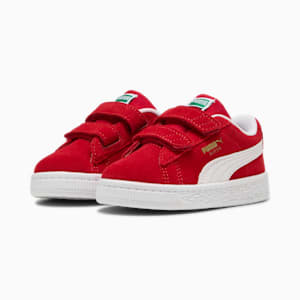 Tenis Infantiles Suede Classic, For All Time Red-PUMA White, extralarge