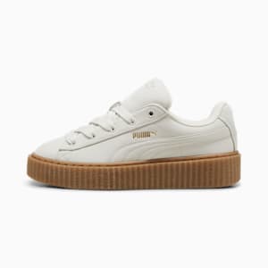 FENTY x PUMA Creeper Phatty Earth Tone Women's Sneakers, Warm White-PUMA Gold-Gum, extralarge