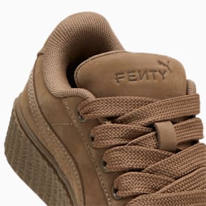 FENTY x PUMA Creeper Phatty Earth Tone Kids' Sneakers, Totally Taupe-PUMA Gold-Warm White, extralarge-IND