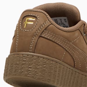 FENTY x PUMA Creeper Phatty Earth Tone Toddlers' Sneakers, Totally Taupe-PUMA Gold-Warm White, extralarge