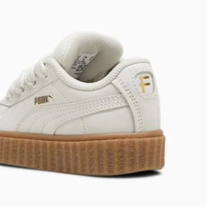 FENTY x PUMA Creeper Phatty Earth Tone Toddlers' Sneakers, Warm White-PUMA Gold-Gum, extralarge-IND