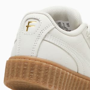 FENTY x PUMA Creeper Phatty Earth Tone Toddlers' Sneakers, Warm White-PUMA Gold-Gum, extralarge-IND