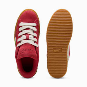 ユニセックス FENTY x PUMA CREEPER PHATTY コーデュロイ スニーカー, Club Red-Warm White-Gum, extralarge-JPN