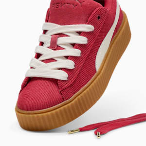 ユニセックス FENTY x PUMA CREEPER PHATTY コーデュロイ スニーカー, Club Red-Warm White-Gum, extralarge-JPN