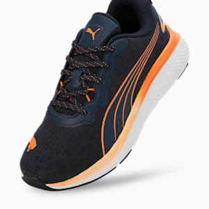 Softride Pro Echo Rousing Youth Running Shoes, Club Navy-Bright Melon-PUMA White, extralarge-IND
