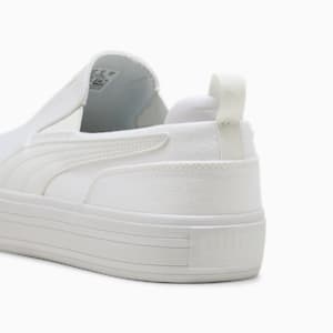 ユニセックス コート クラシック バルク スリッポン スニーカー, PUMA White-PUMA White, extralarge-JPN