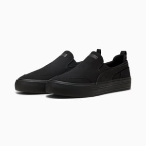 ユニセックス コート クラシック バルク スリッポン スニーカー, PUMA Black-PUMA Black, extralarge-JPN