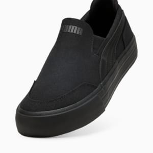 ユニセックス コート クラシック バルク スリッポン スニーカー, PUMA Black-PUMA Black, extralarge-JPN