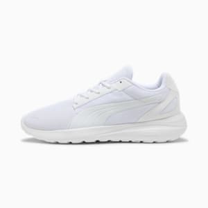 SOFTRIDE Cosmic Sneakers Unisex, PUMA White-PUMA White-Feather Gray, large