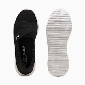 Adelina 2 Women's Slip-On Shoes, PUMA Black-PUMA White, extralarge