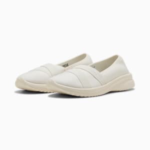 Adelina 2 Women's Slip-On Shoes, Frosted Ivory-PUMA White, extralarge