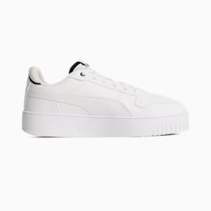 ウィメンズ キャリーナ ストリート プーマ スニーカー, PUMA White-PUMA Black, extralarge-JPN