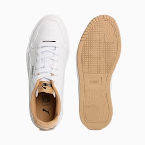 ウィメンズ キャリーナ ストリート レオ スニーカー, PUMA White-Sand Dune, extralarge-JPN