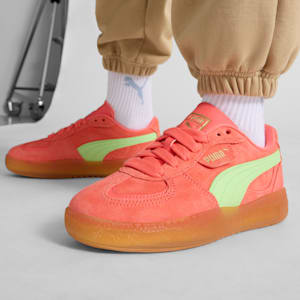 Tenis para mujer Palermo Moda Xtra Gum, Peach Frost-Spring Fern, extralarge
