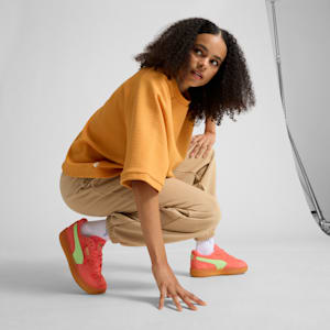 Tenis para mujer Palermo Moda Xtra Gum, Peach Frost-Spring Fern, extralarge