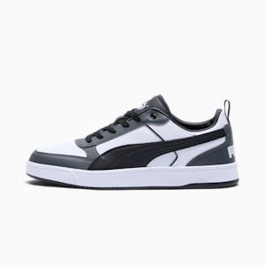 Tenis PUMA Dribble, PUMA White-PUMA Black-Shadow Gray, extralarge